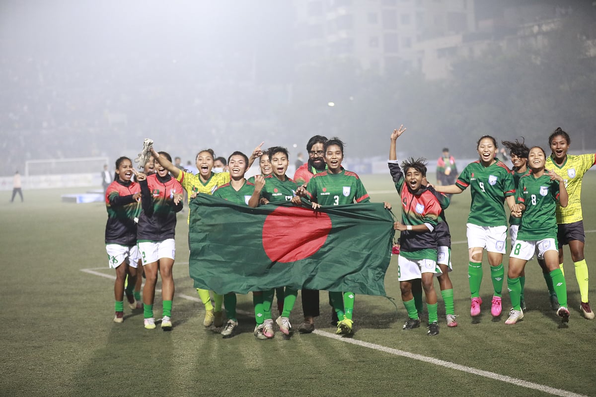 সাফের শিরোপা মেয়েদের