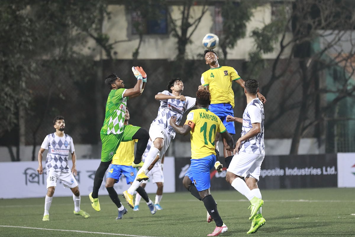 শেখ জামাল আর বারিধারা ম্যাচ কোনো গোল দেখেনি