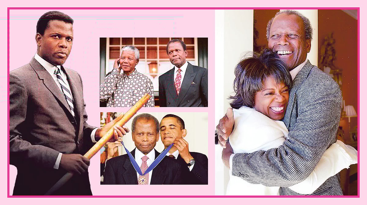 মার্কিন সিনেমাগুলোয় পটিয়ে অভিনীত চরিত্রগুলো বর্ণবাদের ট্যাবু ভেঙে সমাজকে উদার হতে ভূমিকা রেখেছে। এ ক্ষেত্রে তিনি রোল মডেল