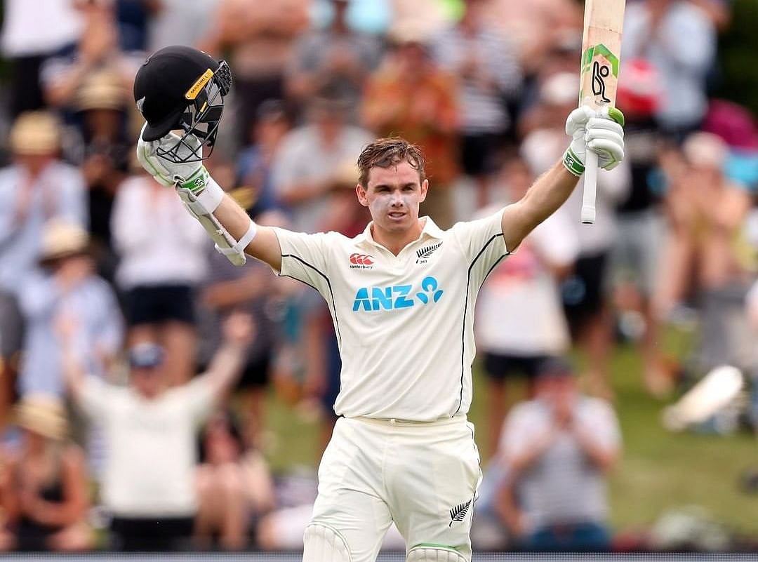 ১৮৬ রান করে অপরাজিত আছেন কিউই অধিনায়ক টম ল্যাথাম