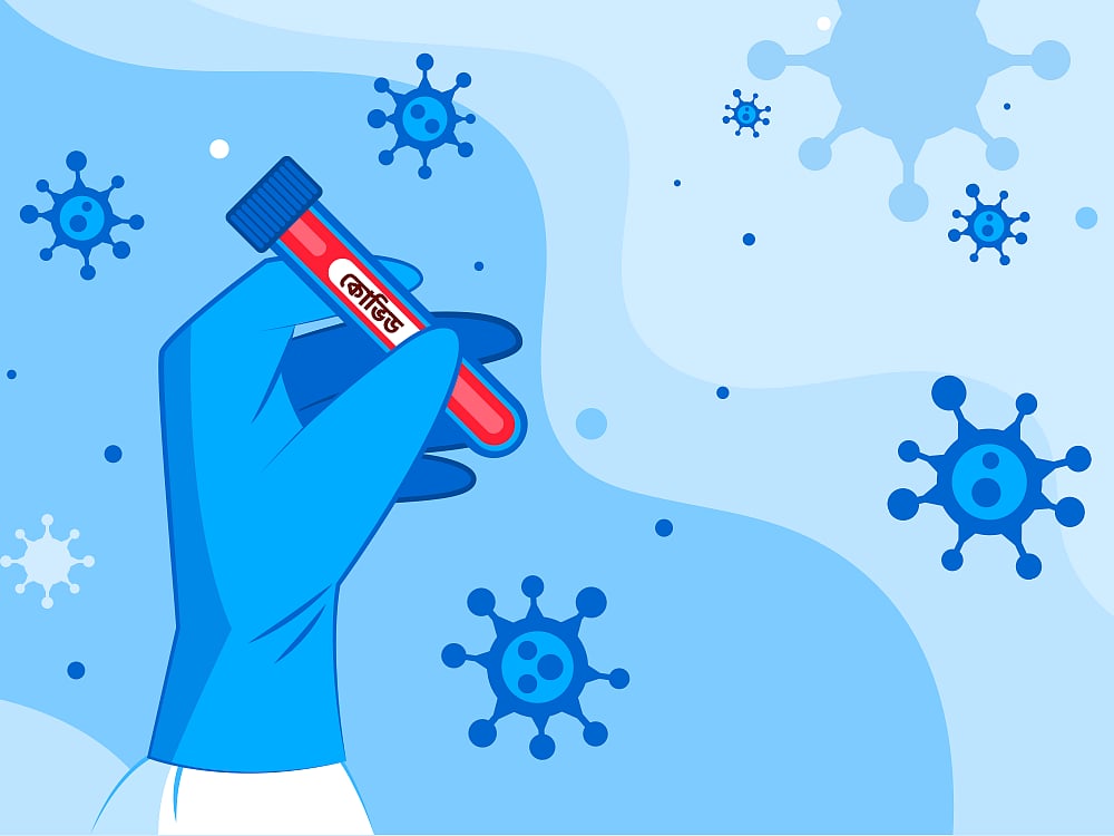 করোনা নমুনা পরীক্ষা