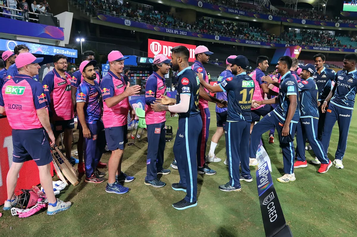 গুজরাট ও রাজস্থান এখন পর্যন্ত  আইপিএলের শীর্ষ দুই দল