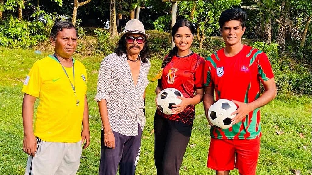 সোমবার থেকে পুবাইলে শুটিং শুরু হয়েছে নাটকটির