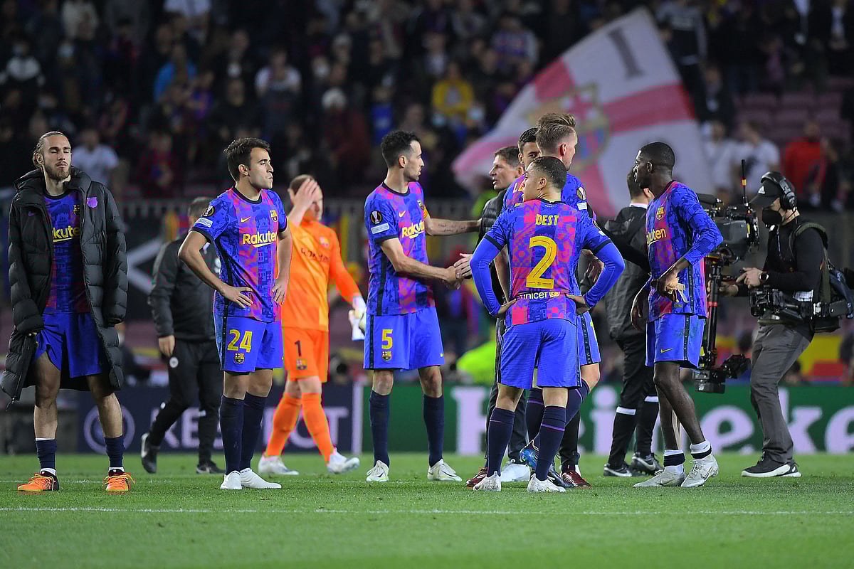 ইউরোপা লিগ থেকেও বিদায় বার্সেলোনার