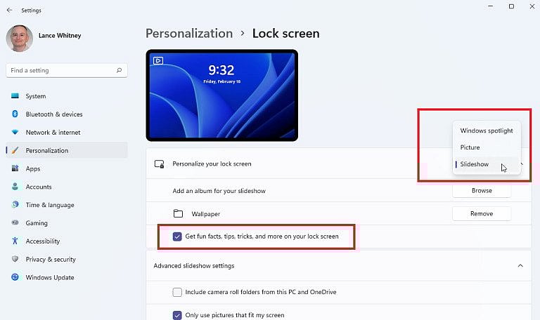 উইন্ডোজের লক স্ক্রিন পরিবর্তন পদ্ধতি