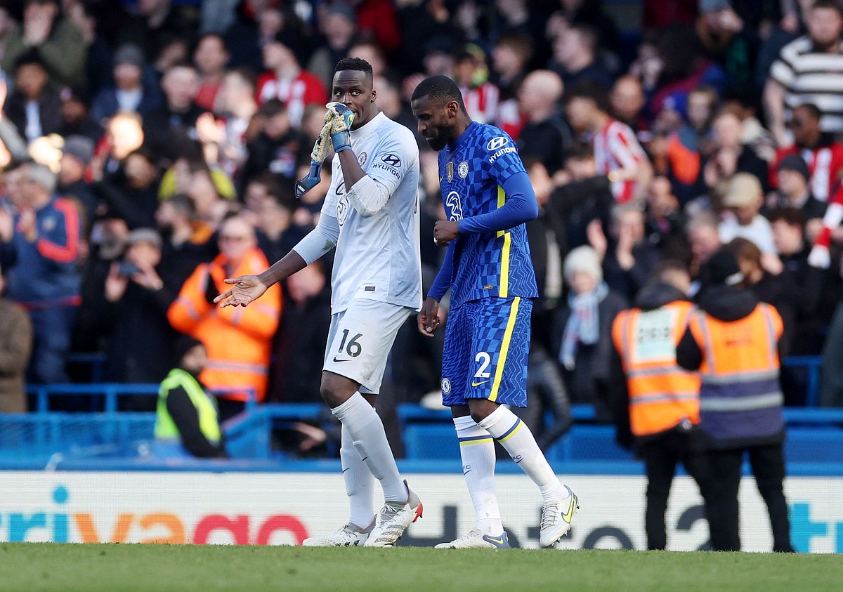 চার গোল খাওয়ার হতাশা মেন্দি-রুডিগারের