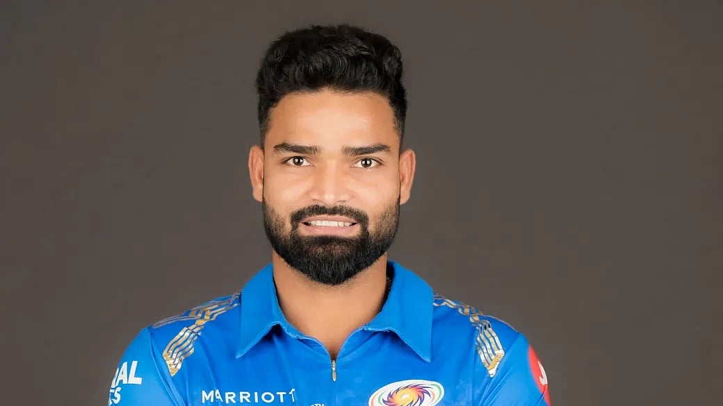 মুম্বাই ইন্ডিয়ানসের বাঁহাতি স্পিনার কুমার কার্তিকেয়া