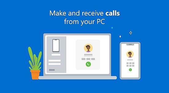 লিংক টু উইন্ডোজ অ্যাপের সাহায্যে কম্পিউটার থেকে মুঠোফোন ব্যবহার করা যায়।