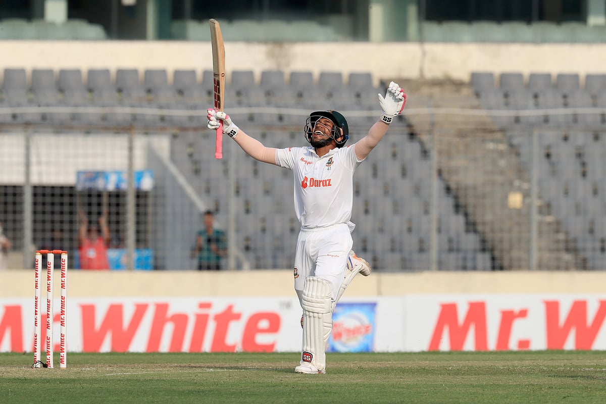 মিরপুর টেস্টে শতক তুলে নেওয়ার পর মুশফিক