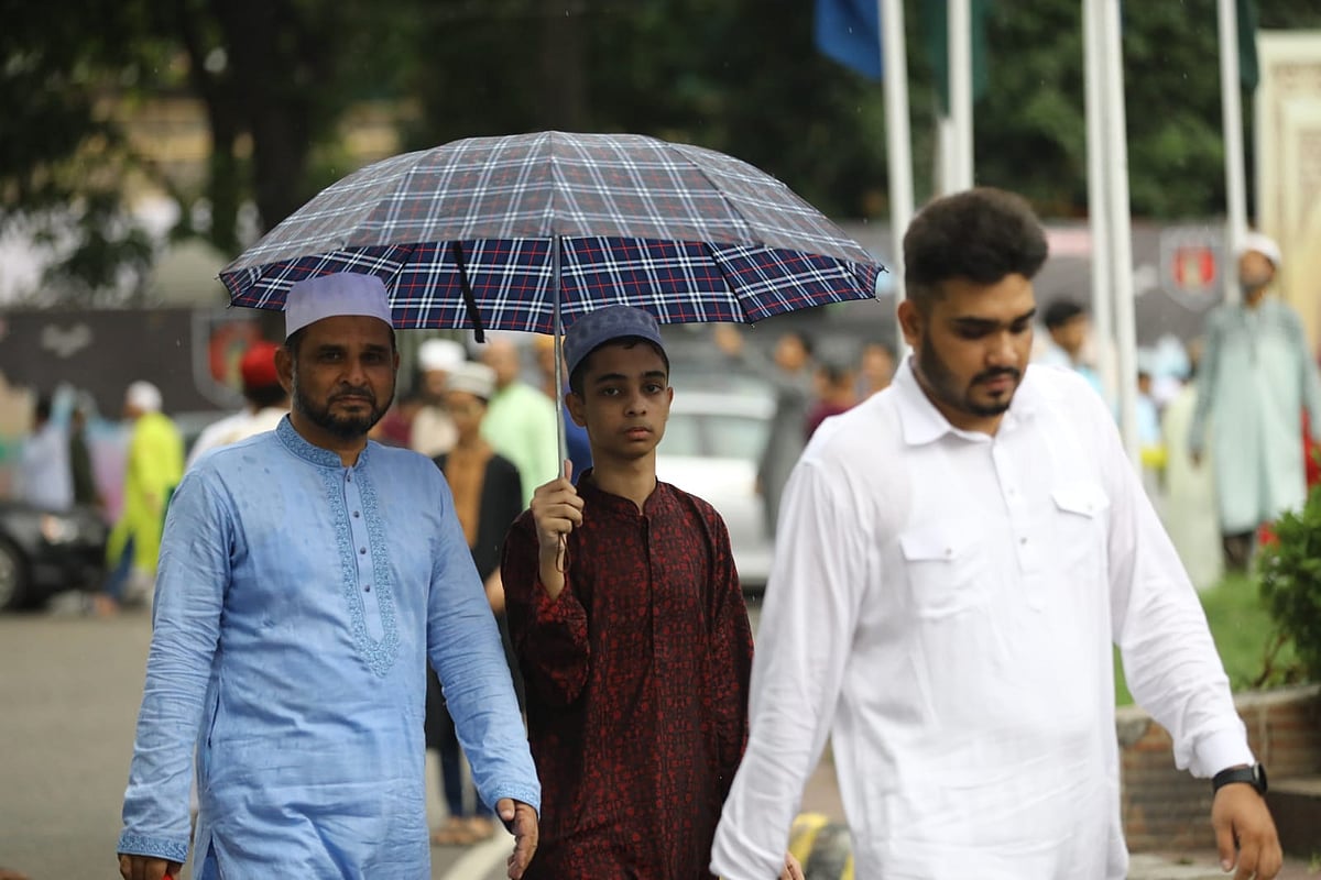 ঈদের দিন সকালেই রাজধানীতে বৃষ্টি হয়েছে