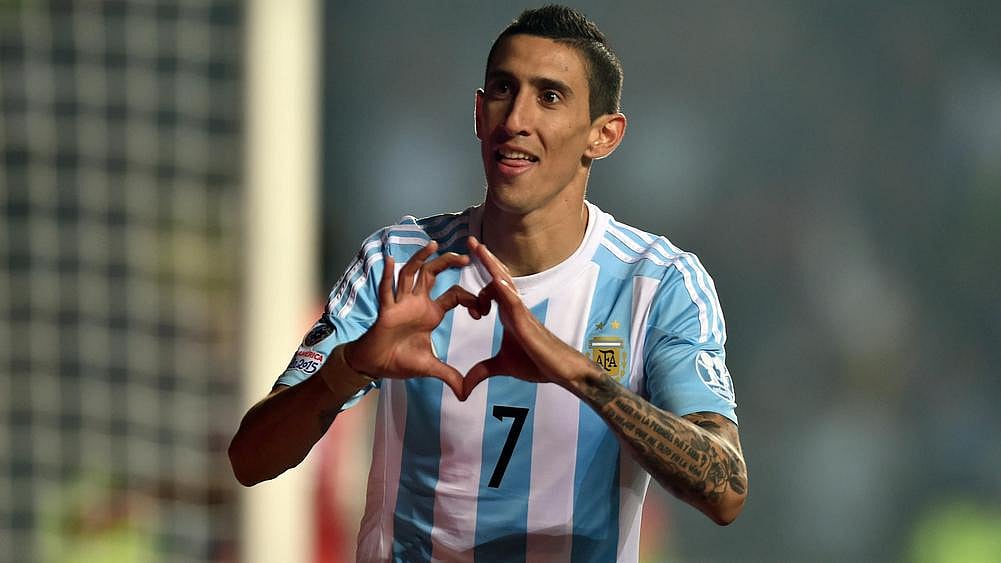 আর্জেন্টাইন তারকা আনহেল দি মারিয়া