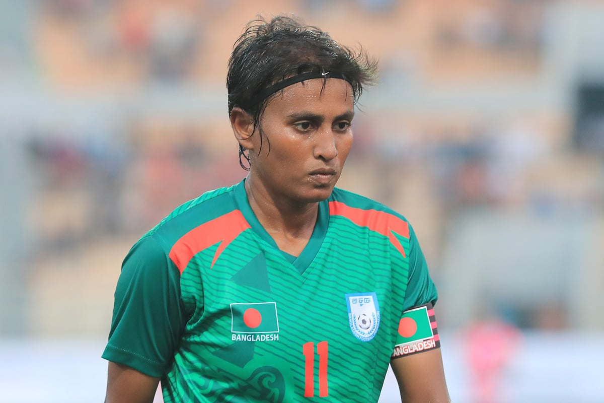 জাতীয় নারী দলের অধিনায়ক সাবিনা খাতুন
