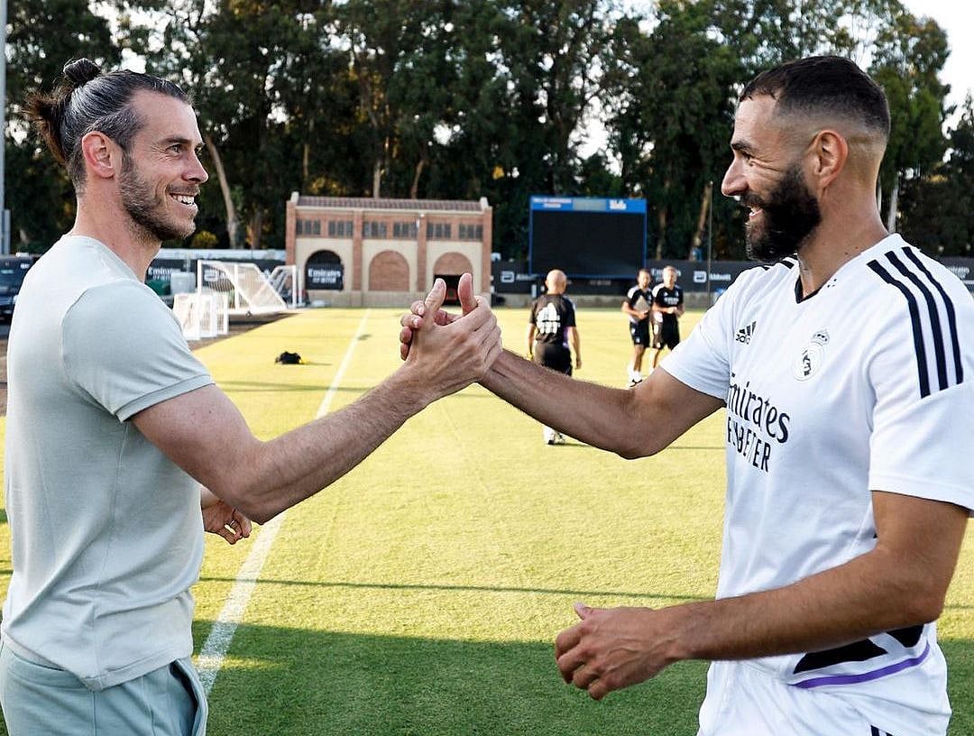 গ্যারেথ বেল ও করিম বেনজেমা, ক্যালিফোর্নিয়ায়