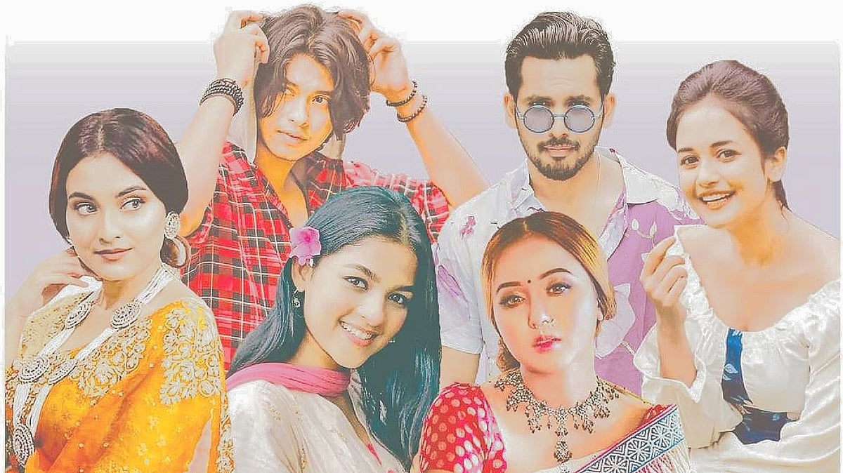 একদল তরুণ অভিনয়শিল্পী ছোট পর্দায় ব্যস্ত হয়ে উঠছেন ছবি: কোলাজ