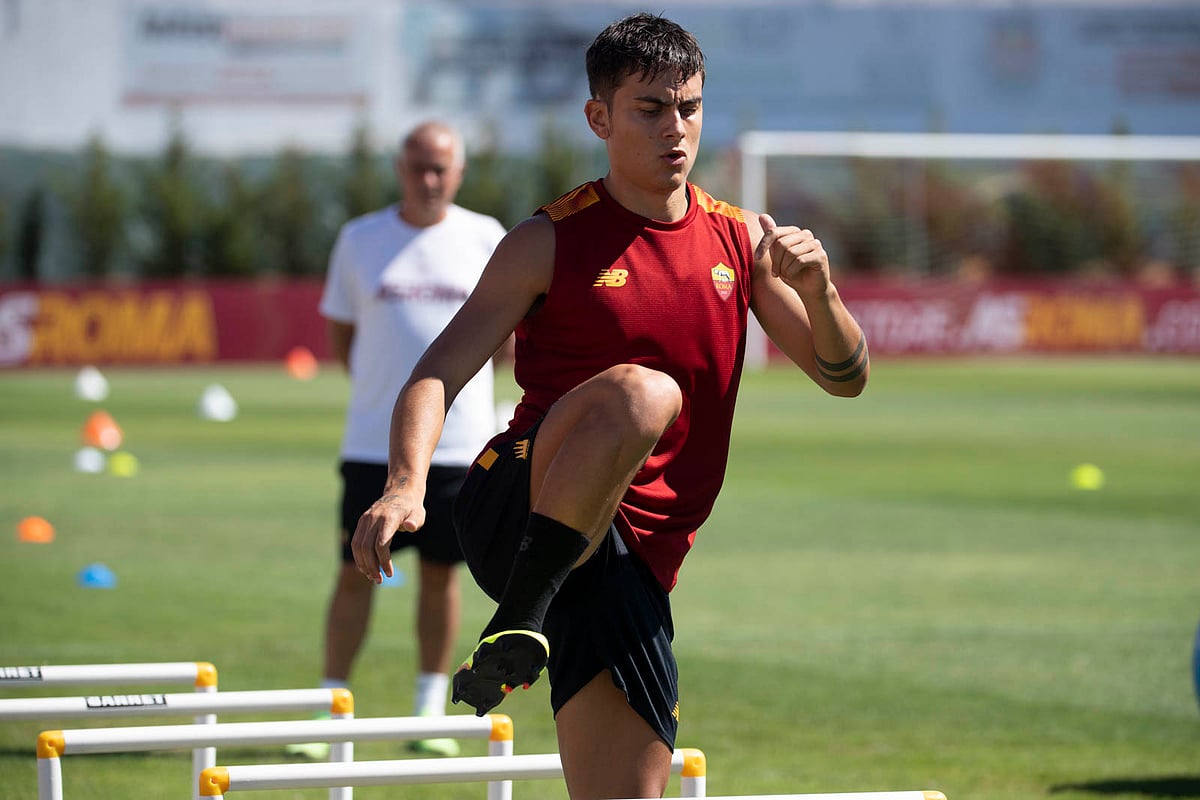 এএস রোমার অনুশীলনে পাওলো দিবালা