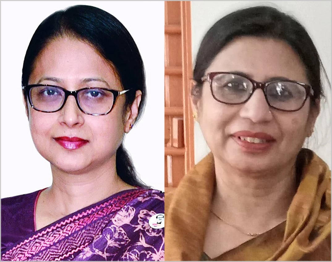 নতুন অর্থসচিব ফাতিমা ইয়াসমিন ও ইআরডি সচিব শরিফা খান