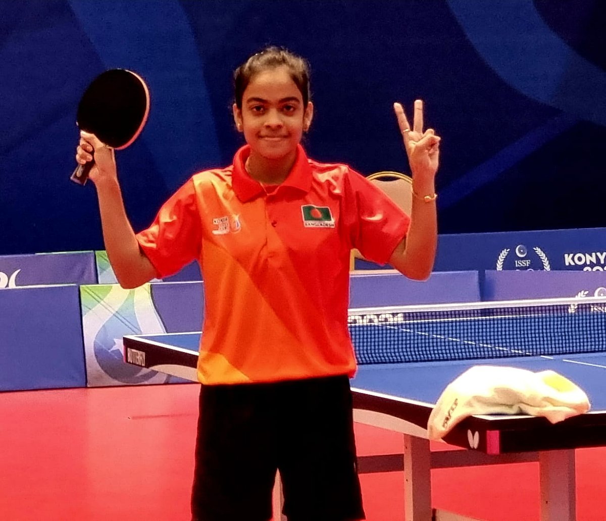 কোয়ার্টার ফাইনালে ওঠার পরে উচ্ছ্বসিত বাংলাদেশের সাদিয়া রহমান