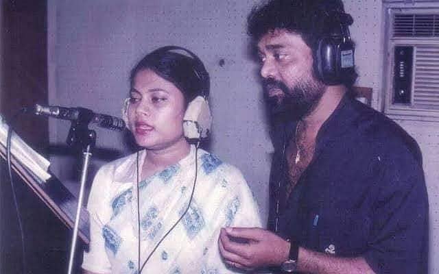 এন্ড্রু কিশোরের সঙ্গে রেকর্ডিংয়ে কনকচাঁপা