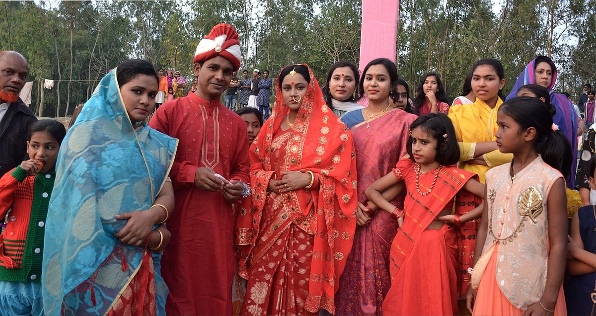 ‘সাঁতাও’ সিনেমায় একটি দৃশ্যে