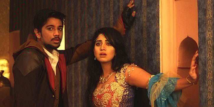 ‘জাদুকর’ গানের শুটিংয়ে প্রীতম ও শেহতাজ