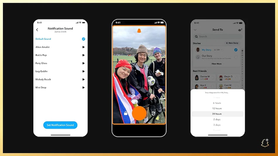 স্ন্যাপচ্যাটে স্টোরিজ প্রদর্শনের সময় নির্ধারণ করা যাবে