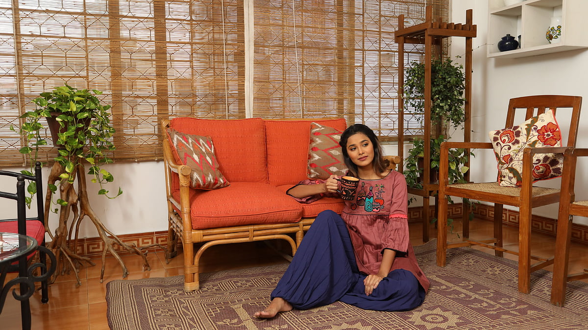 বেত এবং বাঁশের তৈরি অনুষঙ্গের আছে নিজস্ব সৌন্দর্য।