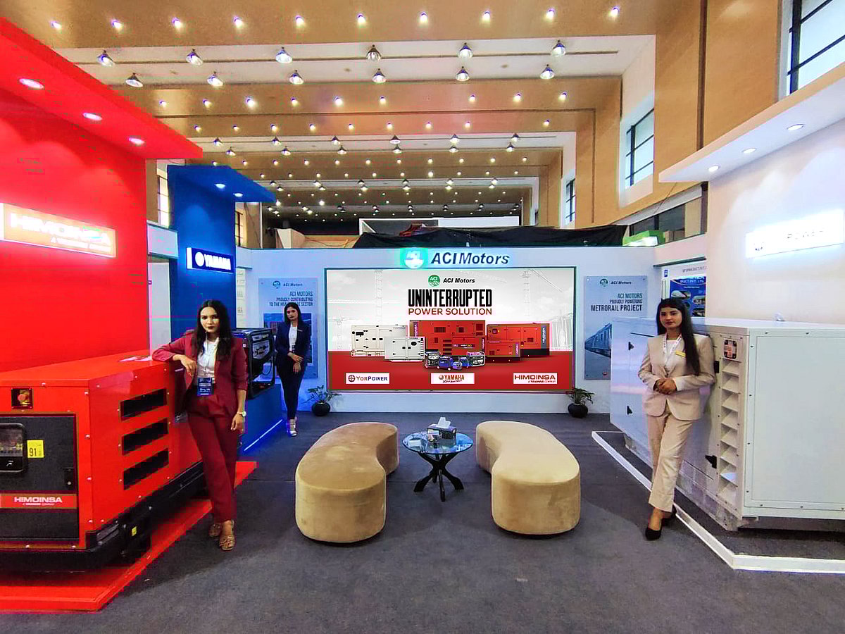 দেশের অবকাঠামোবিষয়ক বৃহৎ আন্তর্জাতিক প্রদর্শনী সপ্তম স্যাফকন ২০২২–এ তিনটি বিশ্বখ্যাত জেনারেটর ব্র্যান্ড নিয়ে অংশ নিয়েছে এসিআই মোটরস।