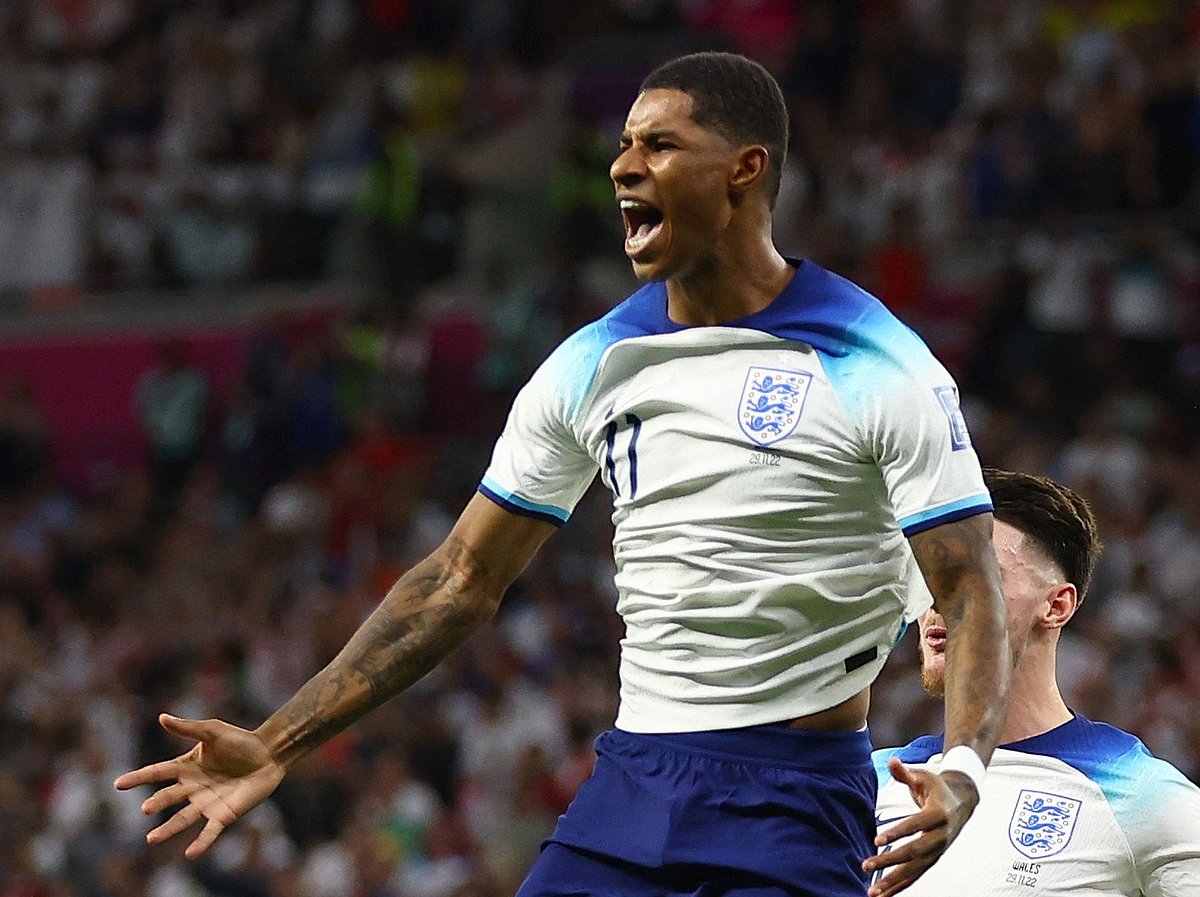 জোড়া গোল করেছেন র‍াশফোর্ড