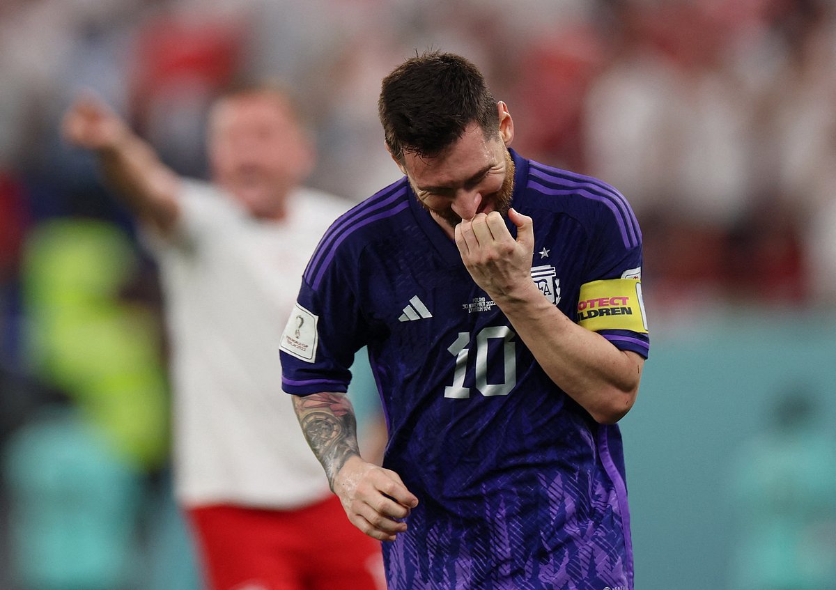 মেসির এই হতাশা ম্যাচ শেষে আর থাকেনি