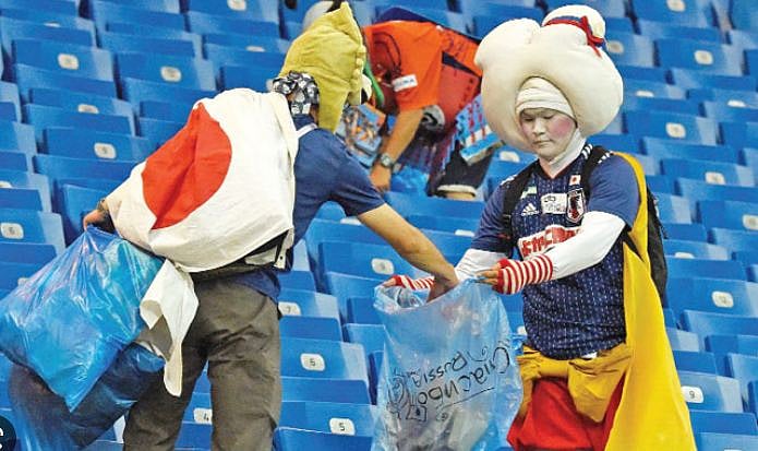 জাপানিদের আবর্জনা পরিষ্কার করে আলোচনায় আসার ঘটনা এটাই প্রথম নয়