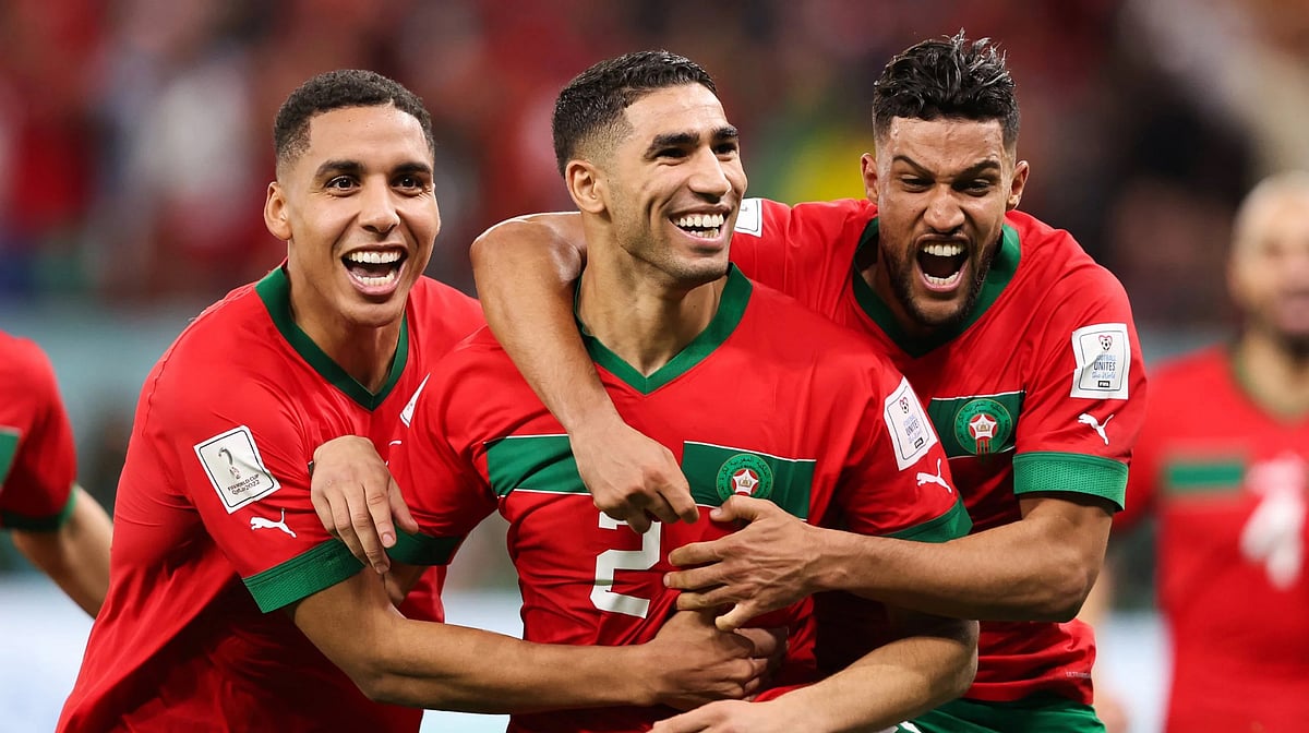 মরক্কো আজ খেলতে নামবে তাদের ঔপনিবেশিক প্রভু ফ্রান্সের বিপক্ষে