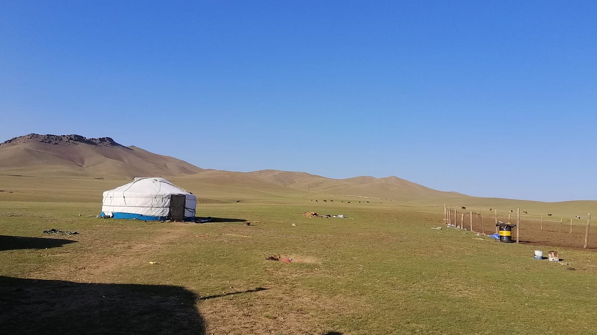 যাযাবরদের ঘর স্থানীয়ভাবে ‘গের’ নামে পরিচিত