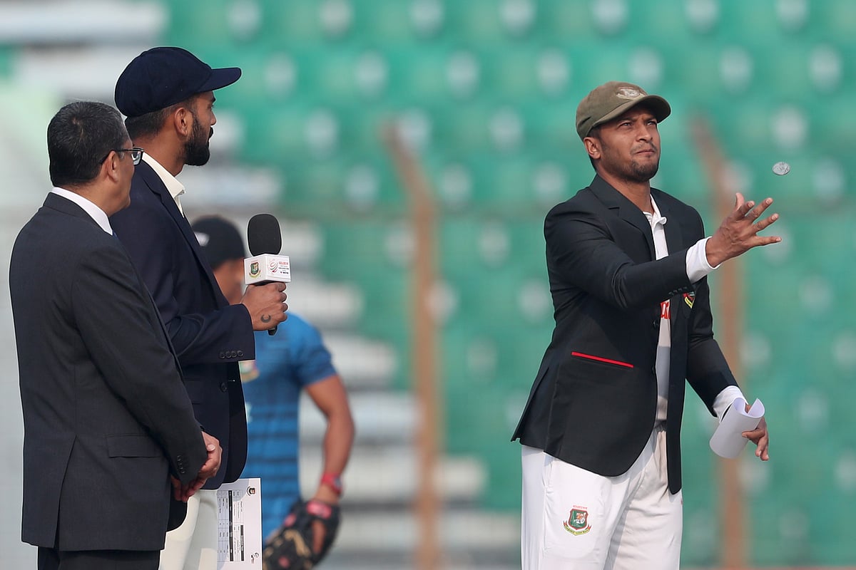 চট্টগ্রাম টেস্টে টসে হেরে ফিল্ডিংয়ে বাংলাদেশ