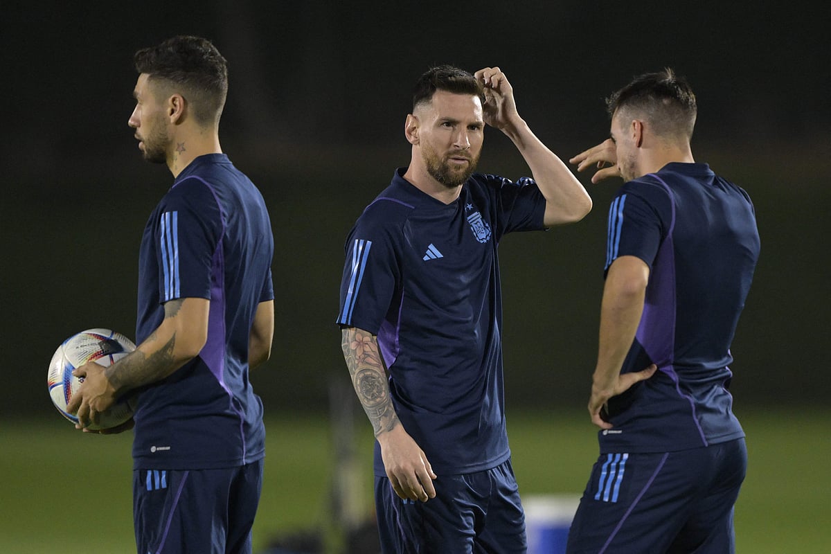 অস্ট্রেলিয়া ম্যাচের আগে অনুশীলনে মেসিরা