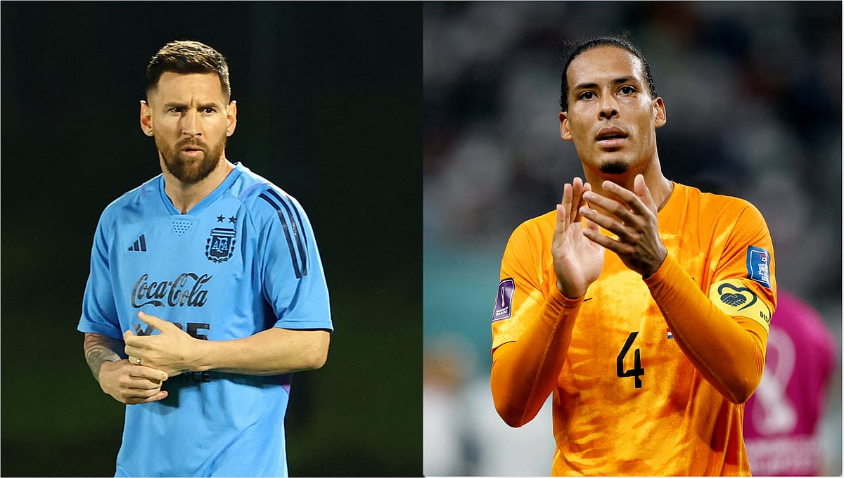 লিওনেল মেসি ও ভার্জিল ফন ডাইক