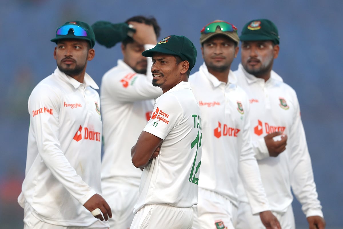 প্রথম দিনে ভারতের ৬ উইকেট তুলে নিয়েছে বাংলাদেশ, ৩ উইকেট নেন তাইজুল ইসলাম