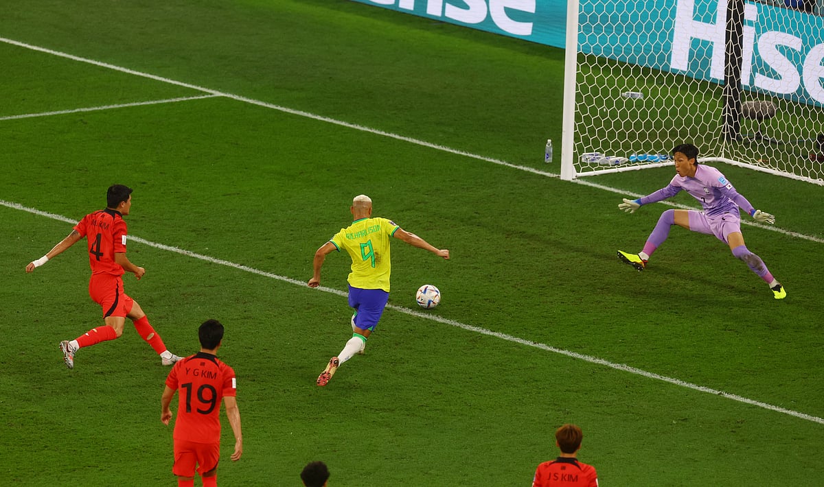 দক্ষিণ কোরিয়ার বিপক্ষে দ্বিতীয়ার্ধে সুযোগ তৈরি করেও গোল করতে পারেনি ব্রাজিল