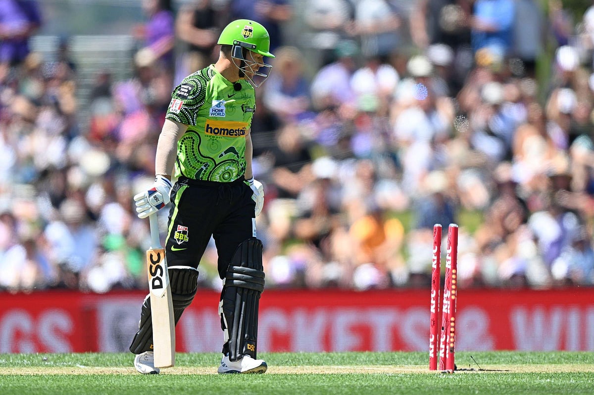 শূন্য রানে বোল্ড হয়েছেন ওয়ার্নার