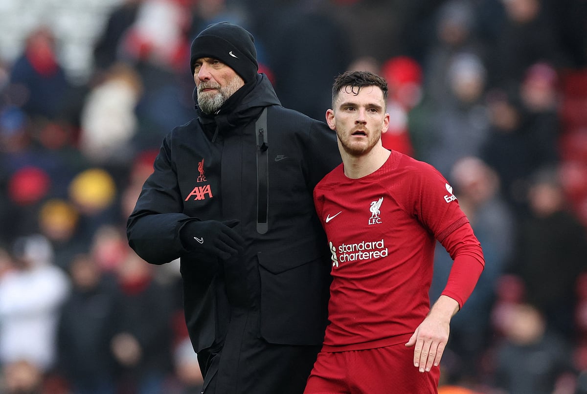 ম্যাচ শেষে হতাশ লিভারপুলের কোচ ইয়ুর্গেন ক্লপ আর রবার্টসন