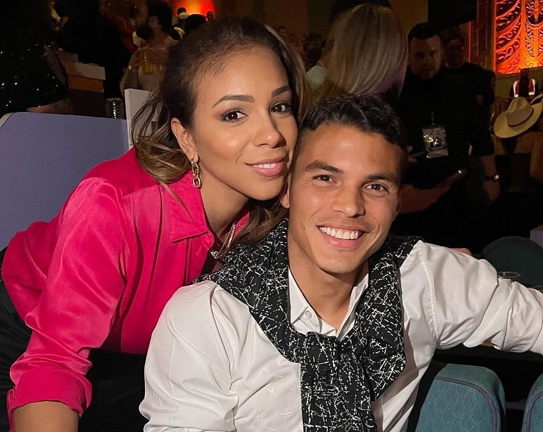 থিয়াগো সিলভা ও তাঁর স্ত্রী বেলে সিলভা