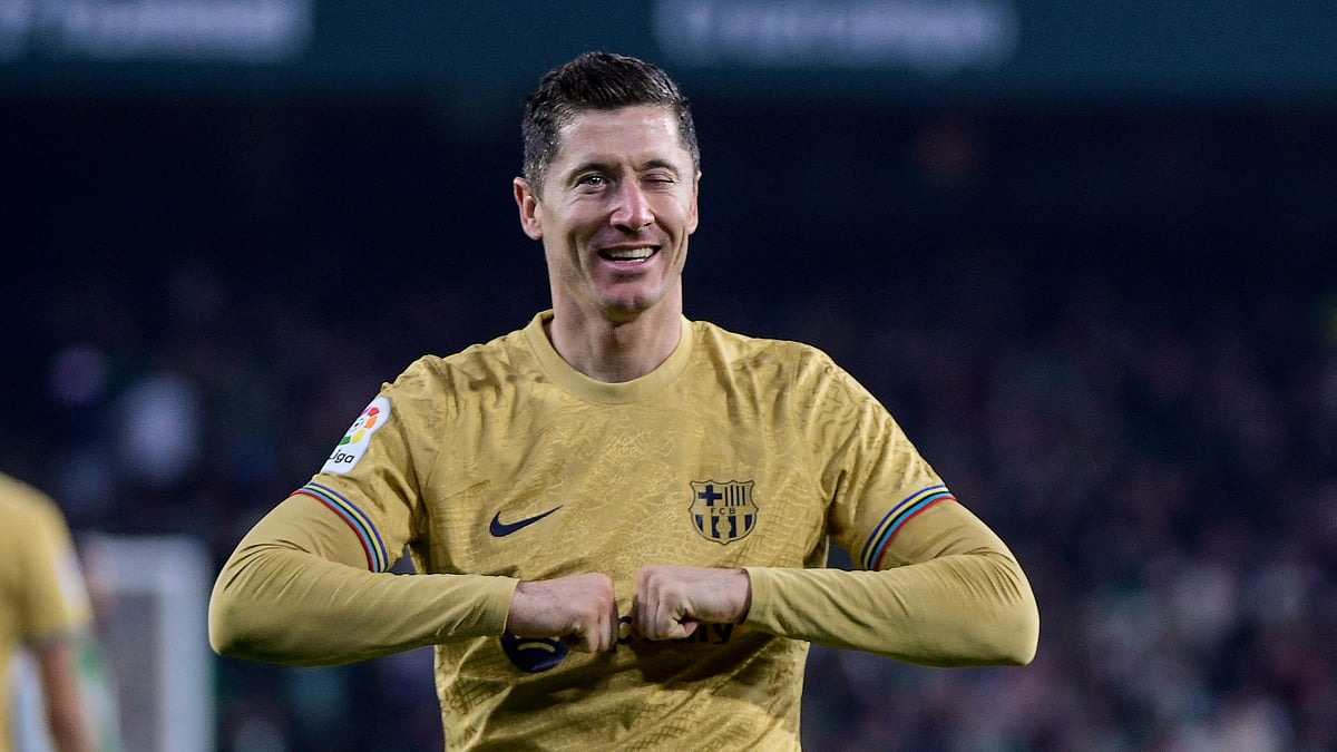 লেভার গোল উদ্‌যাপন