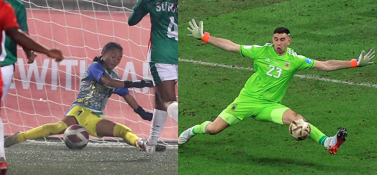 কাল ভারতের বিপক্ষে মার্তিনেজের মতো দুর্দান্ত সেভ করেছেন রুপনা