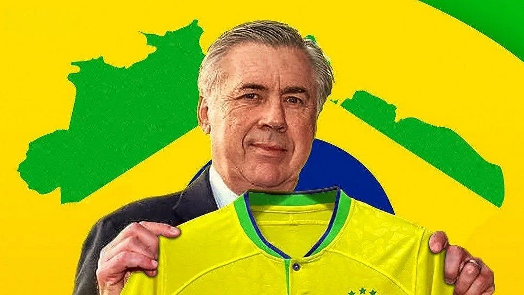 ব্রাজিলের কোচ হতে পারেন কার্লো আনচেলত্তি