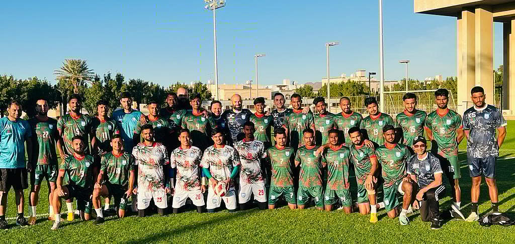 মদিনায় প্রস্তুত হচ্ছে বাংলাদেশ ফুটবল দল