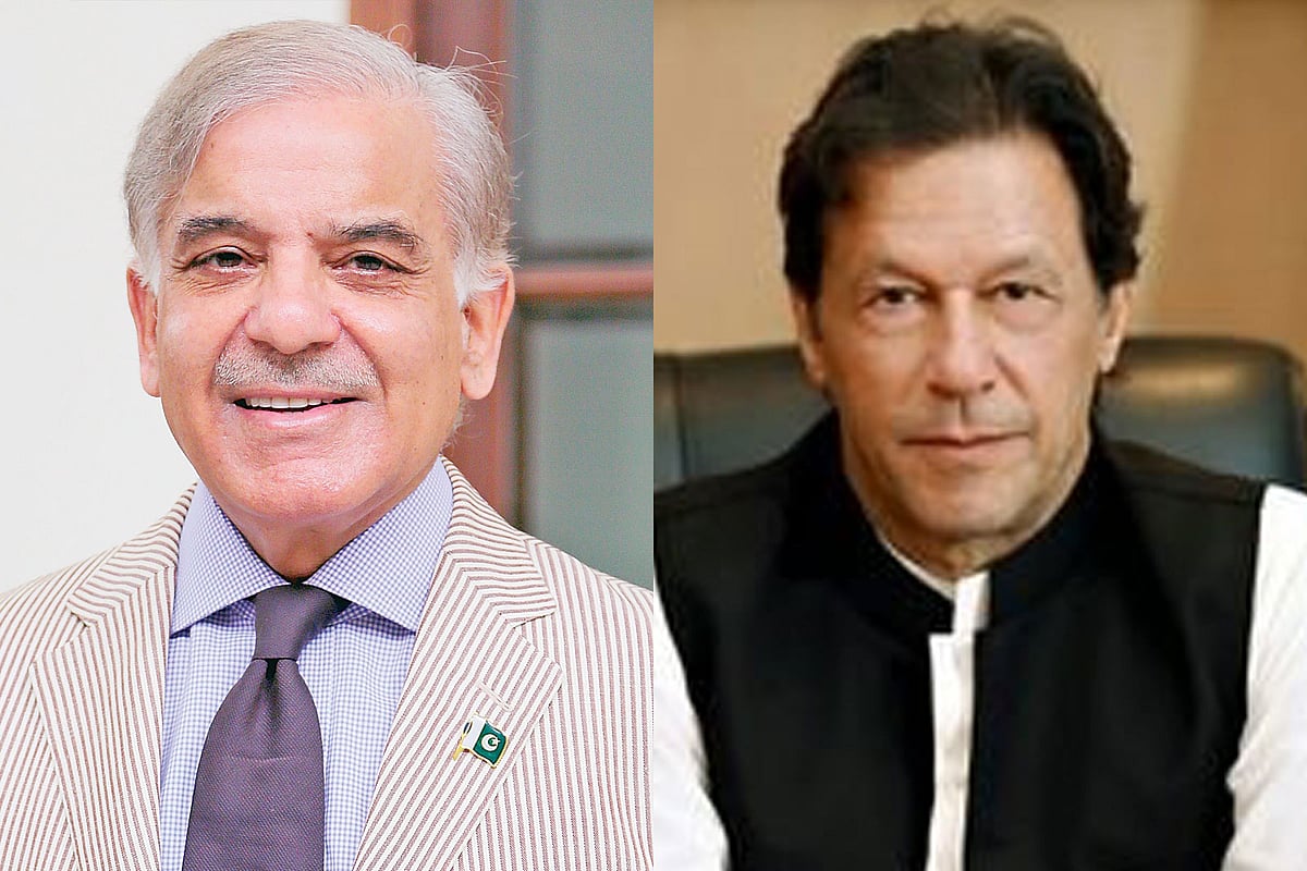 শাহবাজ শরিফ ও ইমরান খান