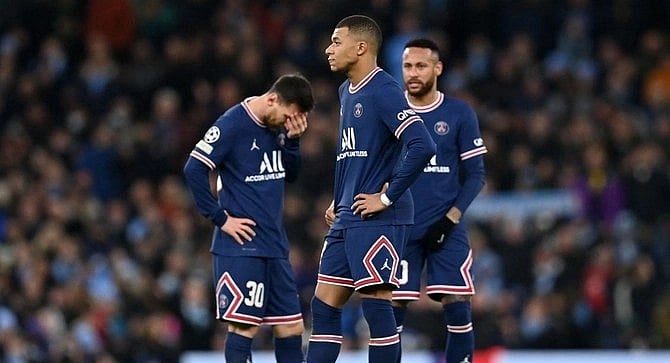 মেসি, নেইমার ও এমবাপ্পকে নিয়েও ইউরোপে সাফল্য পেল না পিএসজি