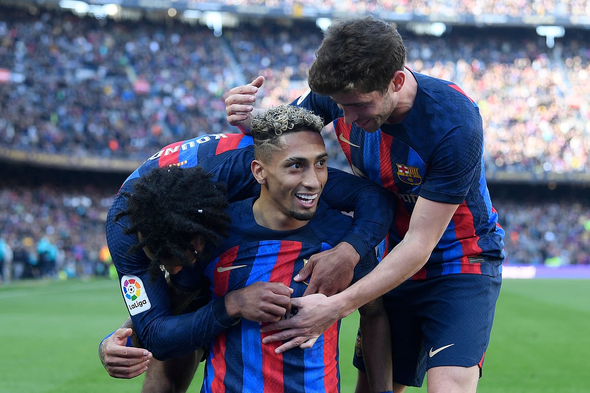 ভ্যালেন্সিয়ার বিপক্ষে বার্সেলোনার জয়ের নায়ক রাফিনিয়া