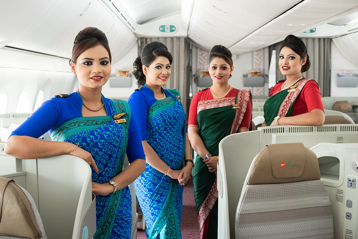 একজন কেবিন ক্রু বিদেশে উন্নত মানের আবাসন ও যাতায়াত সুবিধা পান।