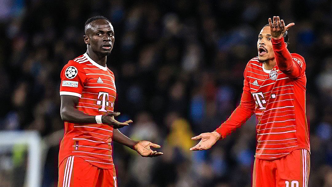 ম্যান সিটির বিপক্ষে ম্যাচের পর বায়ার্ন সতীর্থ লেরয় সানের মুখে ঘুষি মারেন সাদিও মানে