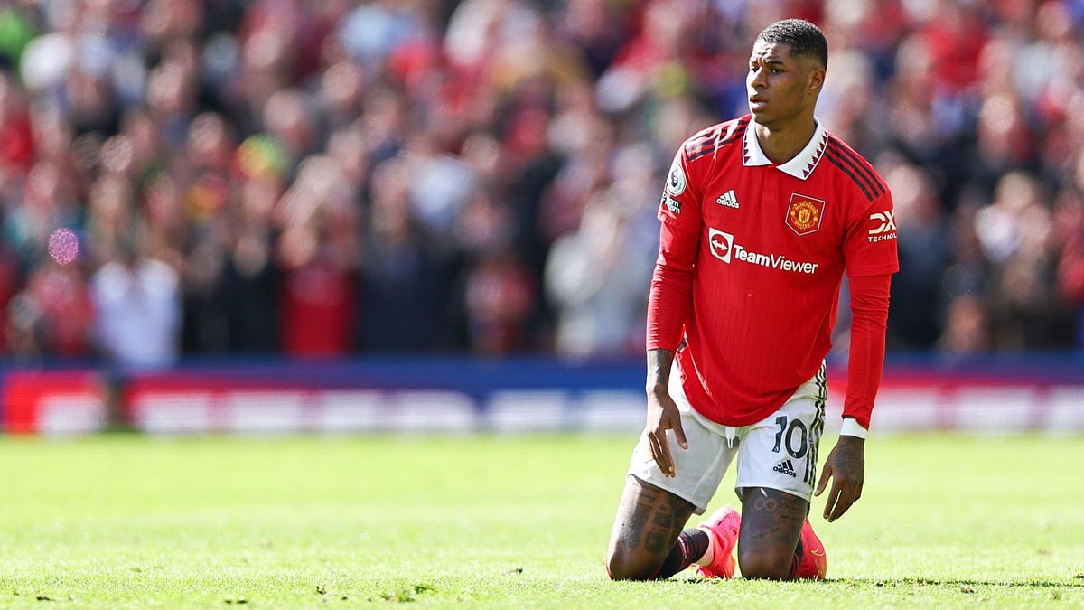 কুঁচকিতে চোট পেয়ে কাল মাঠ ছেড়েছেন রাশফোর্ড